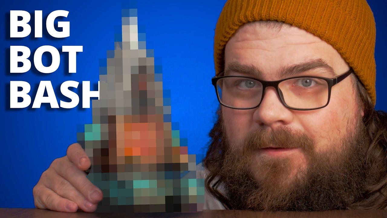 I kitbashed an Unholy Imperial Knight for the Big Bot Bash!