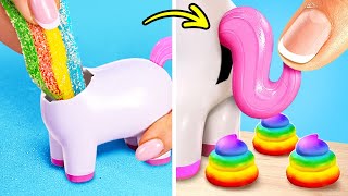 Wow! DIY Unicorn Squishy 🦄 *Creative Ideas and Fidgets*