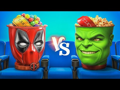 Fake vs. Real Superheroes at the Movies!