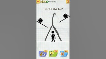 How To Save Him ? | Draw 2 Save Level 20 | #gaming #draw2save #draw