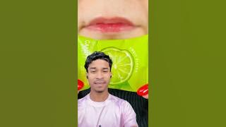 Lime 🍋‍🟩 flavour candy 🍬 ASMR 🍭🍬 #shorts #asmr #raghaimurmu