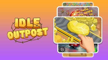 Mobile Game Ad — Idle Outpost: Tycoon Clicker