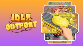 Mobile Game Ad — Idle Outpost: Tycoon Clicker screenshot 2