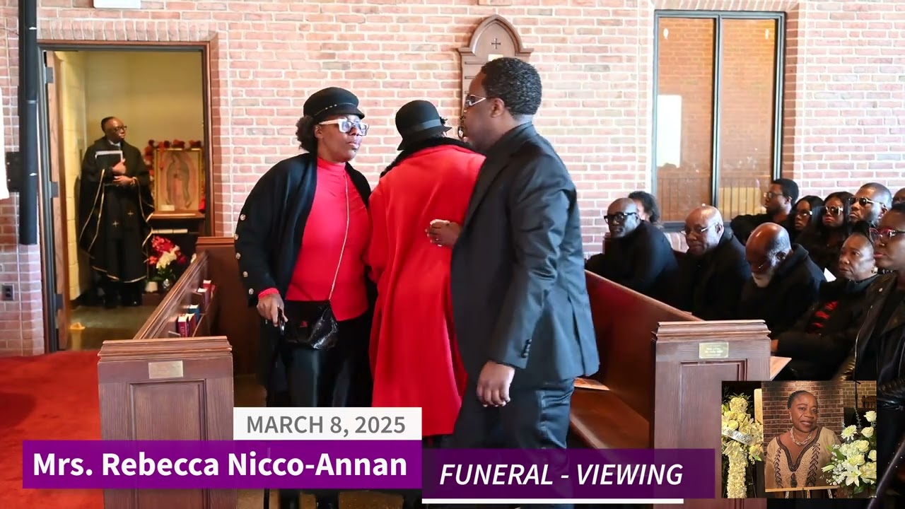 REBECCA NICCO ANNAN'S FUNERAL