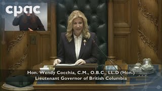 British Columbia speech from the throne – February 18, 2025