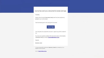 eDocs tutorial Part 6 Getting your document signed and electronic signatures