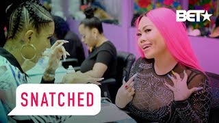 Lovely Mimi Of 'Love & Hip Hop' Talks Fights, Having No Neck And Her Nail App | Snatched