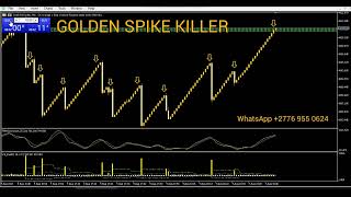 Boom and Crash Golden Spike Detector #boomandcrash #deriv #bestindicator #forex #spikedetector