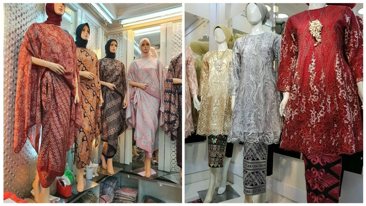  Model  Gamis Dan Kebaya Pesta Tanah  Abang  Terbaru 2019 2020 