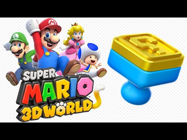 Super Mario 3D World - All Stamp Locations! 100%! - YouTube