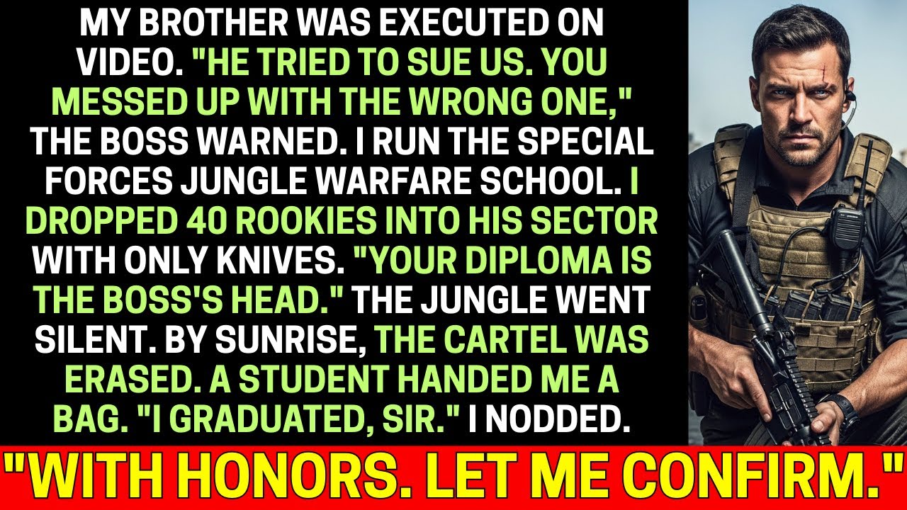 Cartel Boss Beheaded My Brother—I Dropped My 'Ghost Recon' Trainees Into His Jungle...