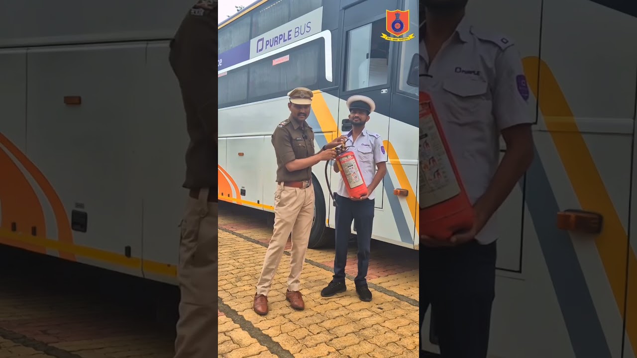 प्रवासी बस ला आग लागल्यानंतर सुरक्षित बाहेर कसे  येता येईल | RTO Shivaji Vibhute