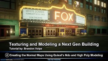 04 Normal Maps Part 5 - Texturing and Modeling a Next Gen Building