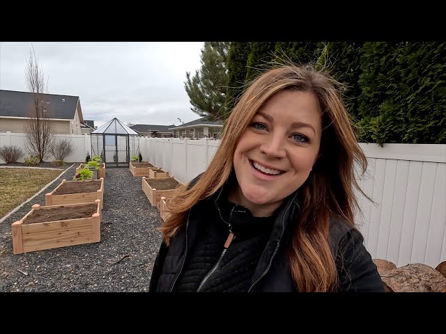 Installing Cedar Raised Beds for a Vegetable Garden! 💚🌿🙌 // Garden Answer