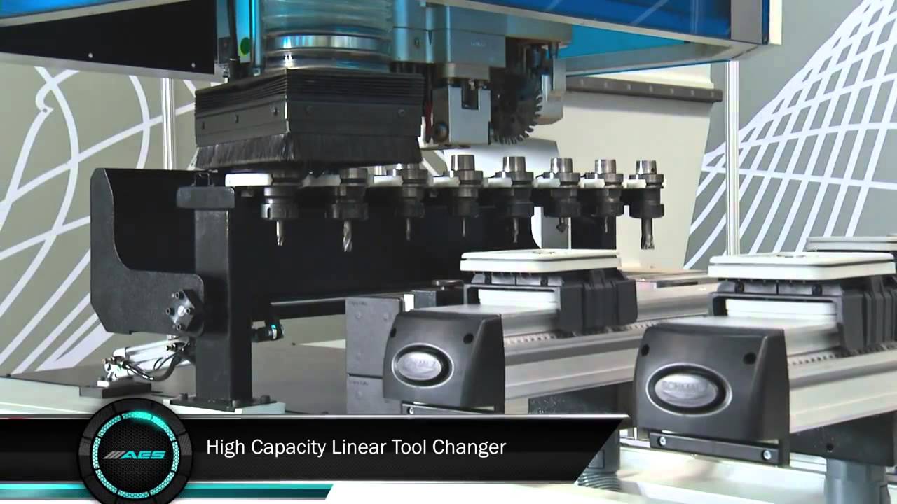 AES VEGA - 3 Axis CNC Router - Fast, Practical, Reliable - YouTube