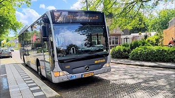 Qbuzz Streekbus 3322 als Lijn 75 naar Busstation Stadskanaal