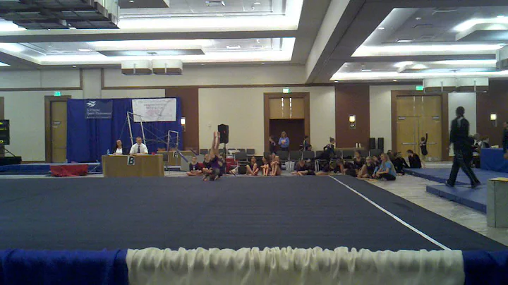 Delaney Elliott lev5 Wright's Gymnastics Floor