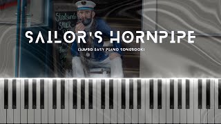 Easy Piano Jumbo Songbook - Sailor's Hornpipe | Easy Beginner Level Piano Tutorial