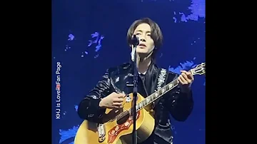 My Sun Concert - "A Tearful Rain" with Romsnization & English sub #kimhyunjoong