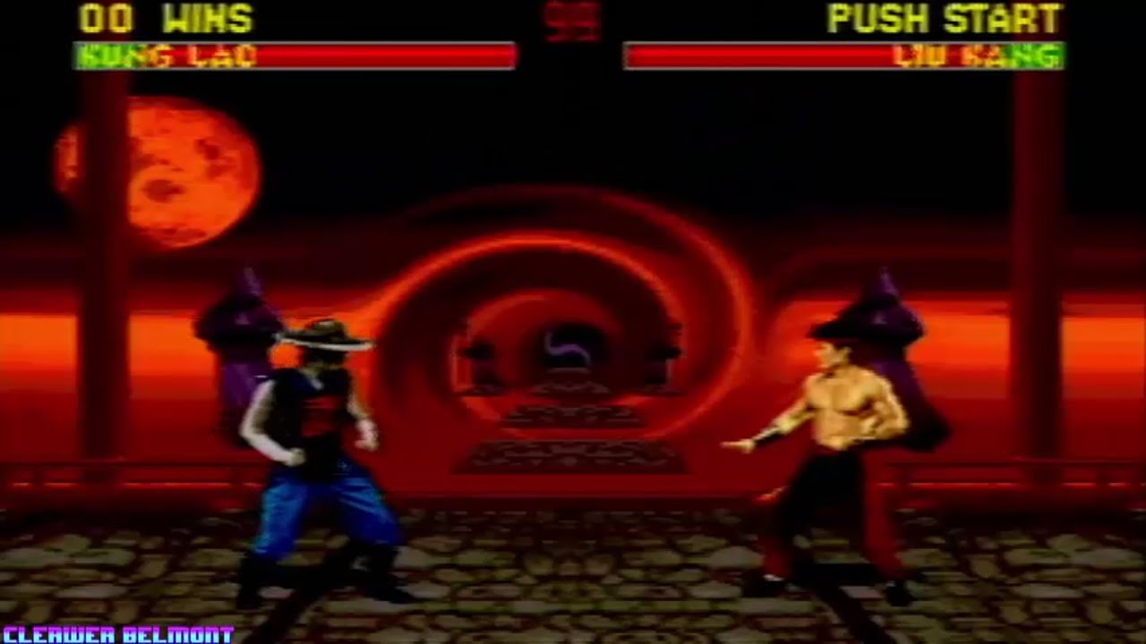 Mortal Kombat II (SEGA Mega Drive/Genesis) Kung Lao Playthrough - Played on real hardware