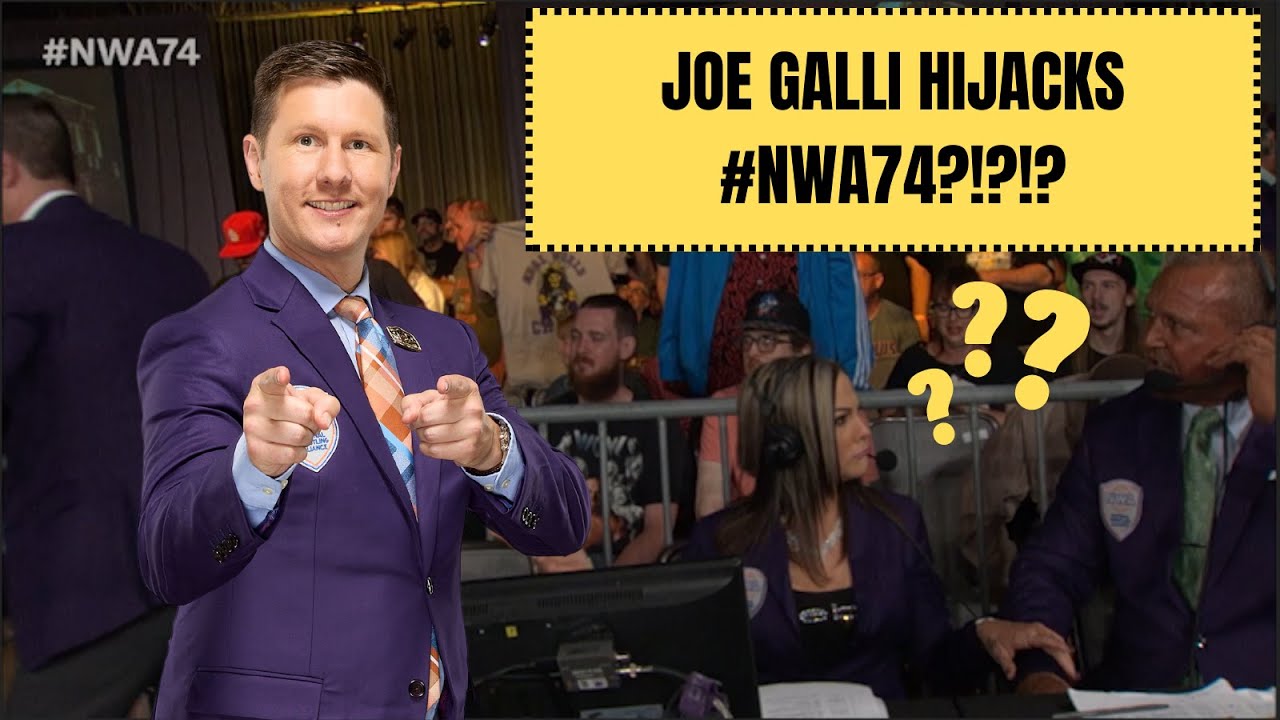 Joe Galli Hijacks NWA 74 Broadcast!