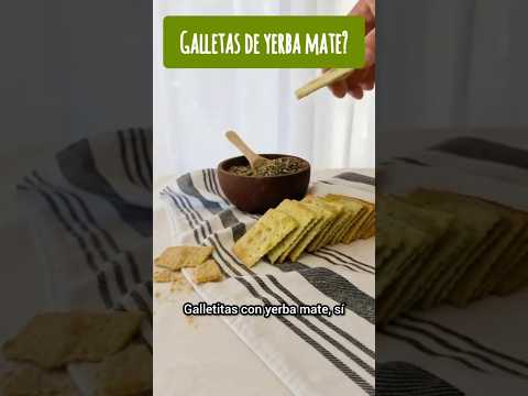GALLETAS de YERBA MATE👉 EXQUISITAS
