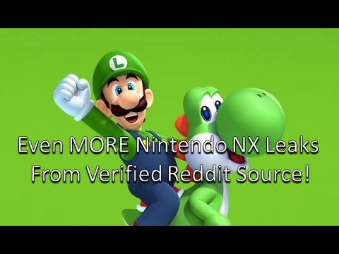 Even MORE Nintendo NX Leaks From Verified Reddit Source! - YouTube