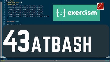 exercism.io 43 atbash
