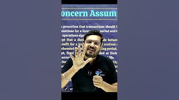 GOING CONCERN ASSUMPTION/CONCEPT I CLICK👆🏻TO WATCH 11th ACCOUNTS CH-3 THEORY BASE OF ACCOUNTING