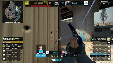 s1mple - 4 kills (2 AK, 2 AWP) on the bombsite B offensive