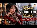 French Chanson Music 🎶 1960s French Love Songs & Old Paris Café Ambience "Le Dernier Banc Du Jardin"