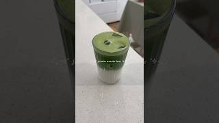 sugar free JASMINE MATCHA LATTE~~ 🙌🏼💚