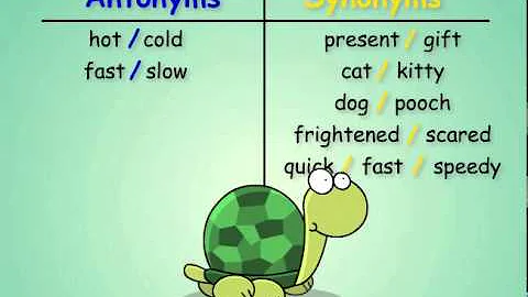 Antonyms and Synonyms - DayDayNews