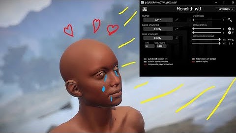 [Monolith] Best rust recoil script with all features [NEVER DETECTED] [PVP & SHOWCASE]