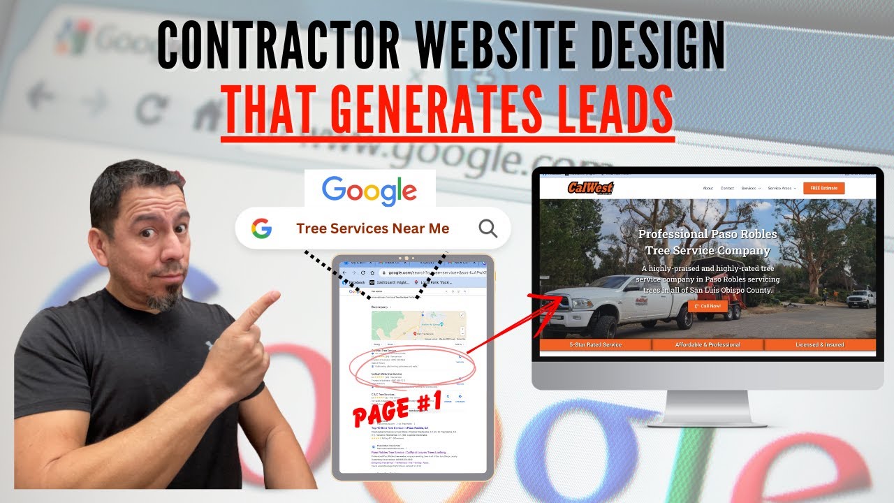 Lead-Generating Powerhouse: Crafting the Ultimate Website Design for Contractors