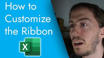 How to Customize the Ribbon in Excel