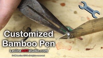 Customized Bamboo Dip Pen