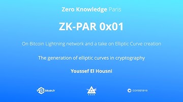 ZK-PAR 0x01 - The generation of elliptic curves in cryptography - Youssef El Housni