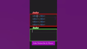 Generate div shortcut using html programming language #shortsfeed #viralvideo #coding #trending #css