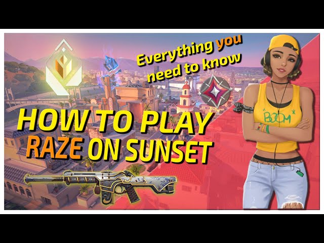 Raze é o agente mais popular no mapa Sunset no nível profissional - quem  mais entrou no top cinco? –