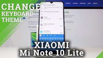 How to Change Keyboard Theme in Xiaomi Mi Note 10 Lite - Personalize Xiaomi Display
