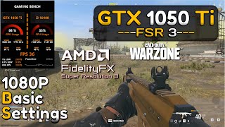 GTX 1050 Ti - Cod Warzone 3 - (Official) AMD FSR 3 Frame Generation