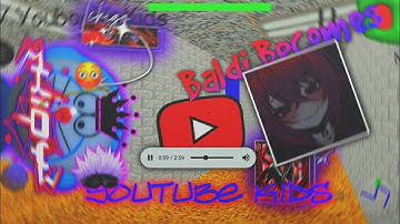 Baldi Becomes YouTube Kids Mod Menu Android Port - 1.4.3 Mods ☝️😋