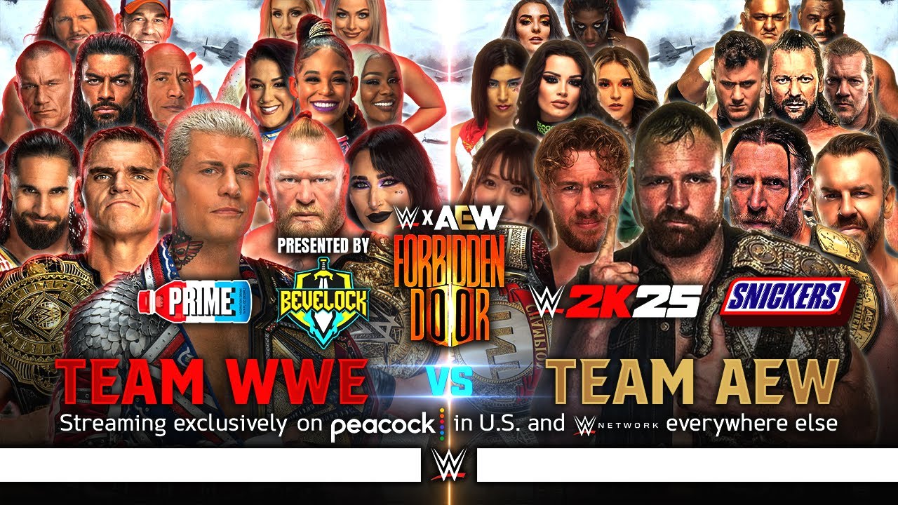 WWE x AEW Forbidden Door 2024 - Dream Card [v2]