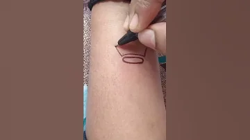 How To Make Queen Taj Tattoo Designs How To Make Tattoo Queen Tattoo Design Shorts Youtubeshorts 