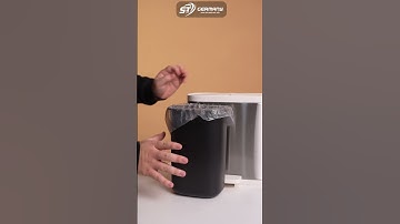 Thùng rác đạp chân 2 ngăn Joseph Joseph Split 6L Steel 70520 - Sạch sẽ, tiện lợi, dễ sử dụng