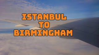 Turkish Airlines #istanbul to #birmingham #vlog
