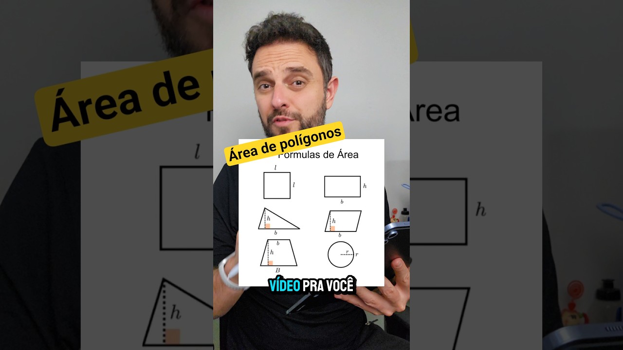Área de polígonos #matematica #concursos