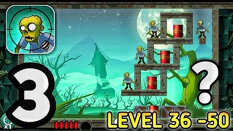 stupid zombies gameplay walkthrough part-3, Chapter 1, Stage 1, level 36 to 50 ( ios, android )