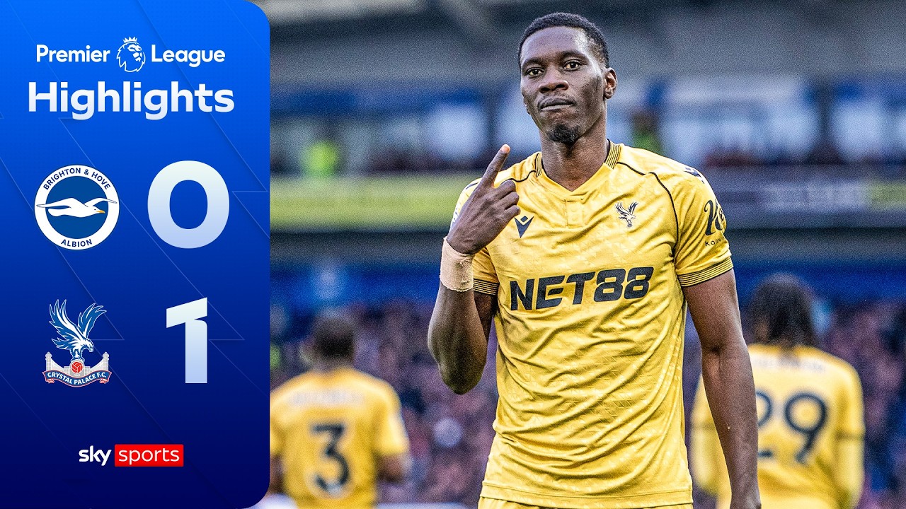 Eagles end nine-game winless run in PL!  | Brighton 0-1 Crystal Palace | Premier League Highlights